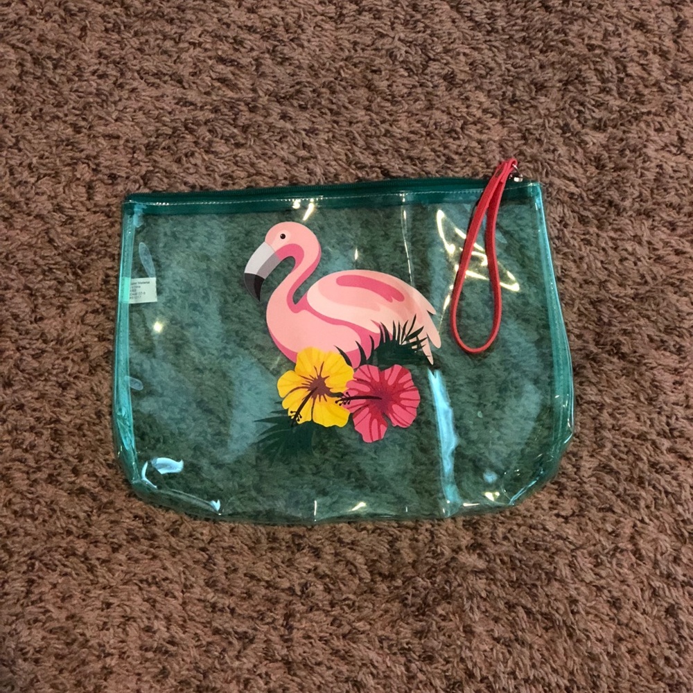Flamingo pool/beach bag